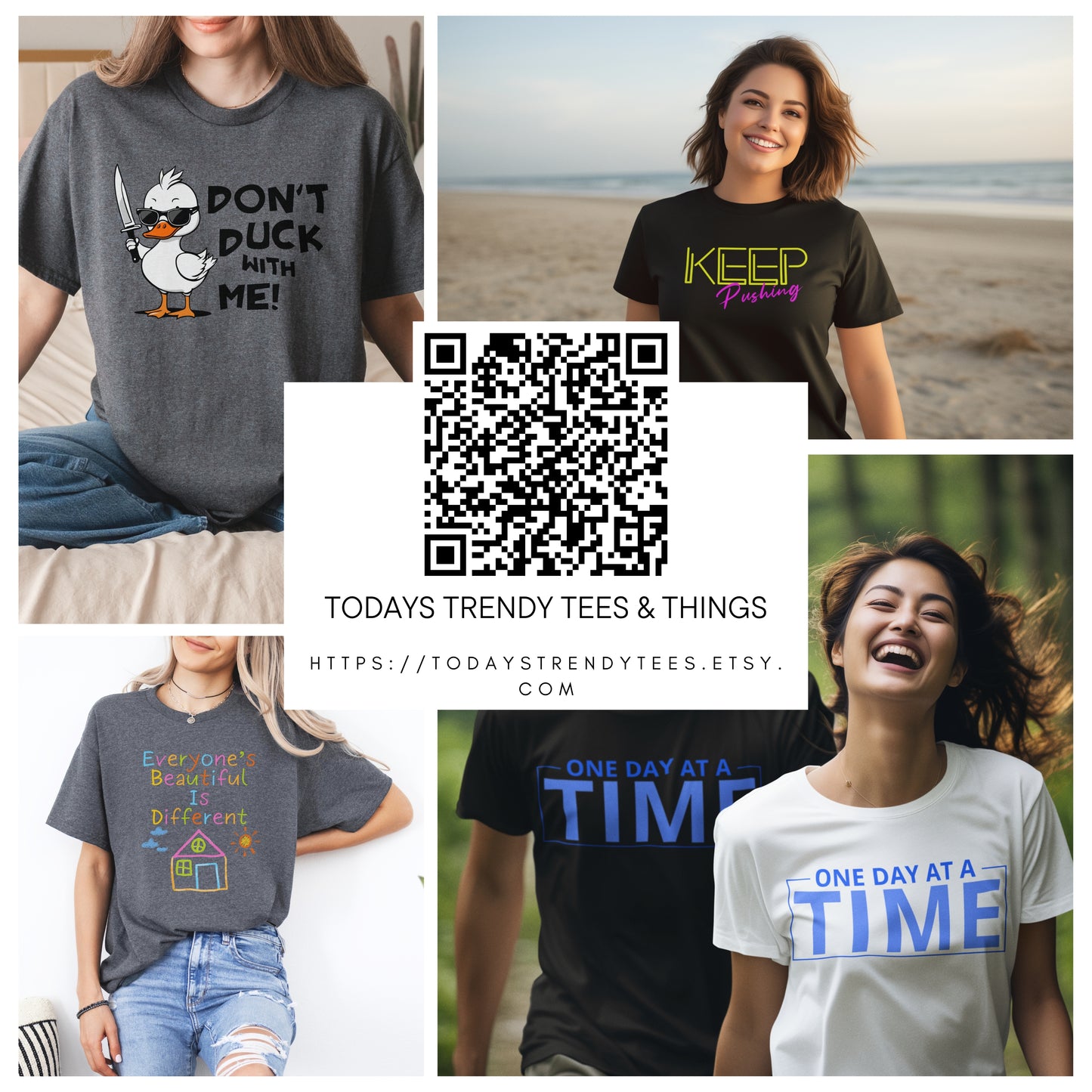 Step by Step: The 'One Day at a Time' Tee