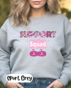 Halloween sweatshirt,Breast Cancer awareness sweatshirt,Halloween sweater,In October We Wear Pink,October Shirt,Halloween gift,Support Squad