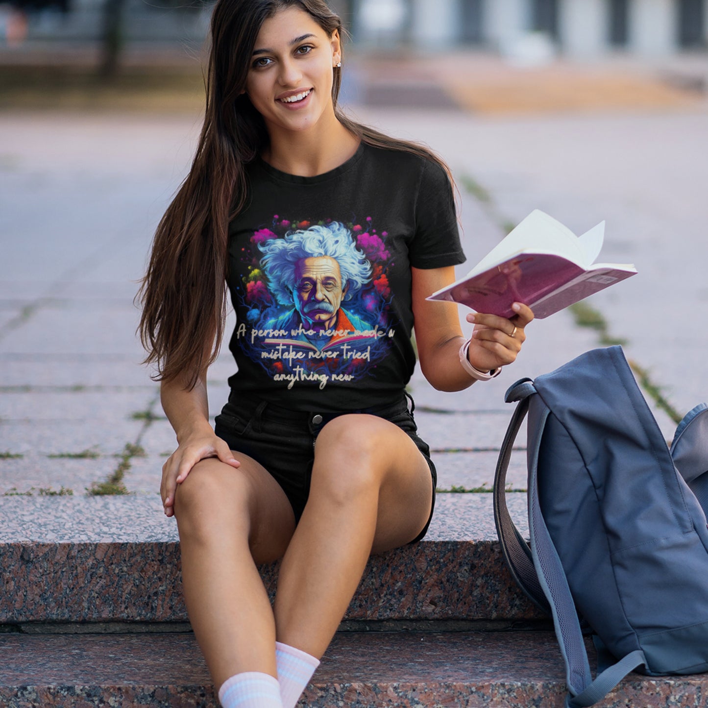 Einstein shirt , Albert Einstein famous quote shirt, motivational shirt, Einstein tee, teacher gift, Einstein lover gift, gift for student