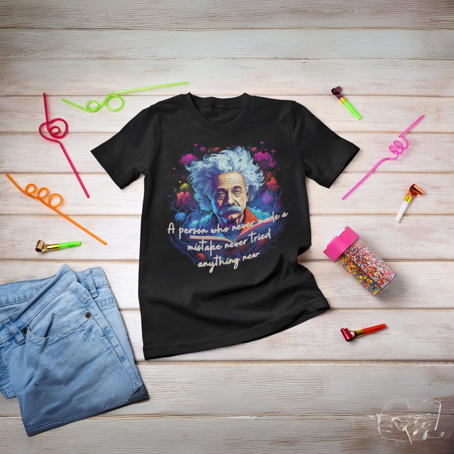 Einstein shirt , Albert Einstein famous quote shirt, motivational shirt, Einstein tee, teacher gift, Einstein lover gift, gift for student